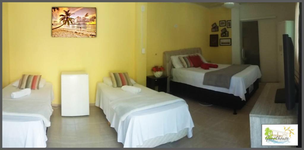 Guesthouse Kazapraia Balneário Praia do Leste Eksteriør billede